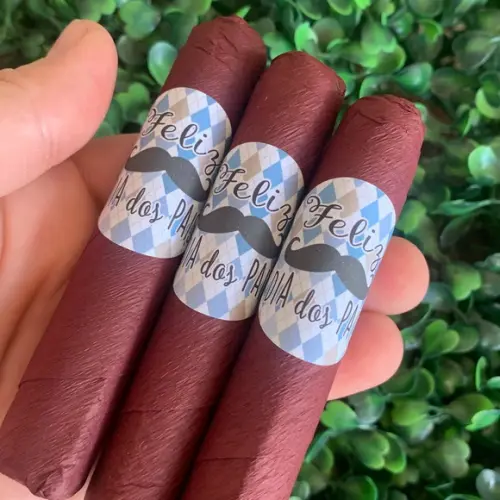 Charutos De Chocolate Avulso Dia Dos Pais Recheados Avulso