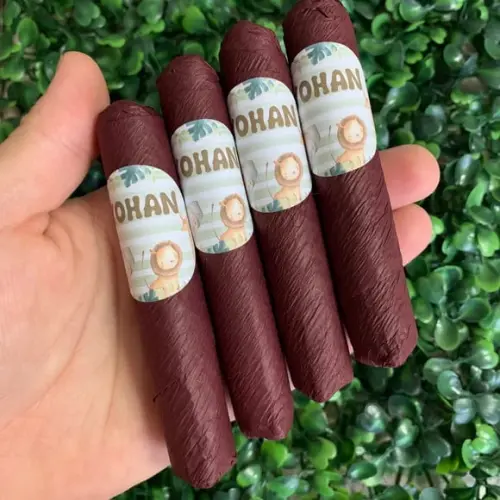 Charutos De Chocolate Personalizados Avulso