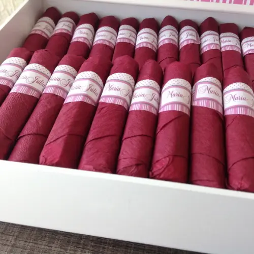 Charutos de Chocolate Recheados