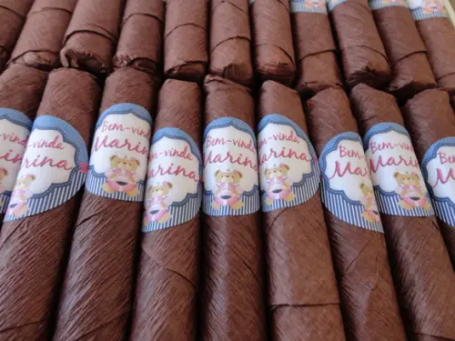 Charutos de Chocolate Recheados