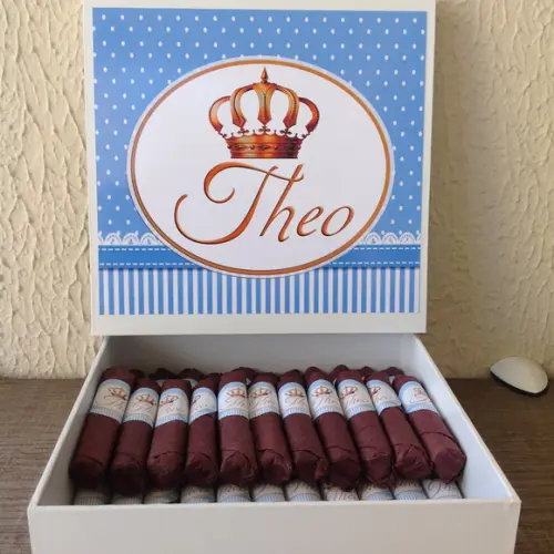 Charutos de Chocolate Recheados