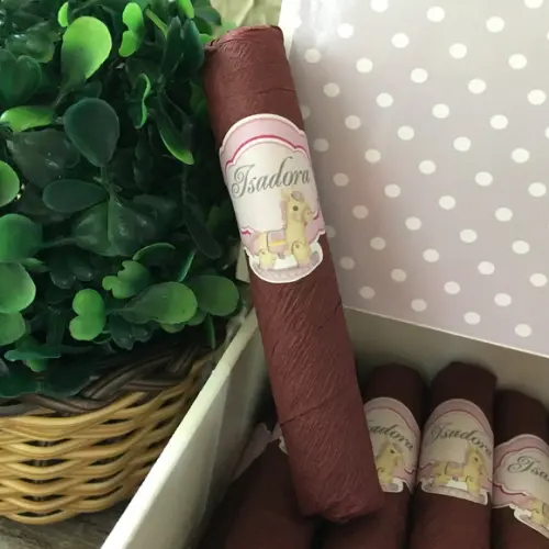 Charutos De Chocolate Recheados