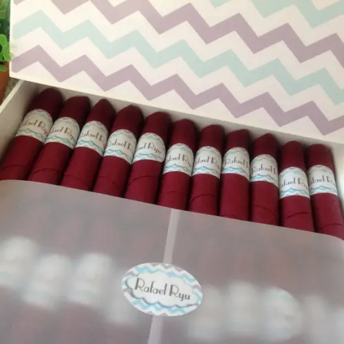 Charutos De Chocolate Recheados
