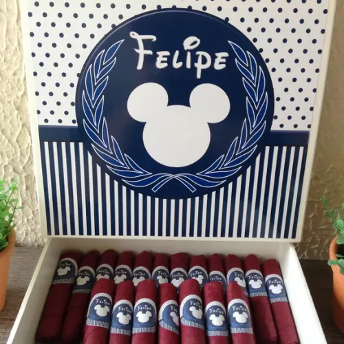 Charutos De Chocolate Recheados