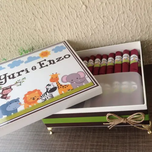 Charutos De Chocolate Recheados
