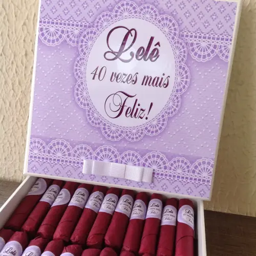 Charutos De Chocolate Recheados
