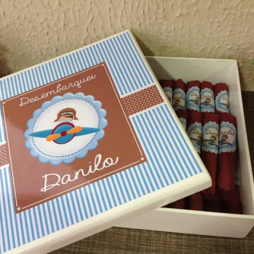 Charutos De Chocolate Recheados