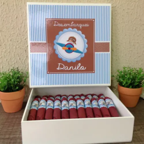 Charutos De Chocolate Recheados