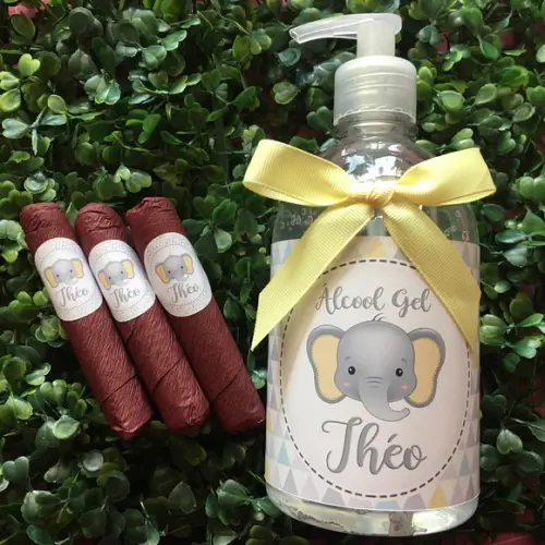 Charutos de Chocolate Recheados + Álcool Gel 500ml