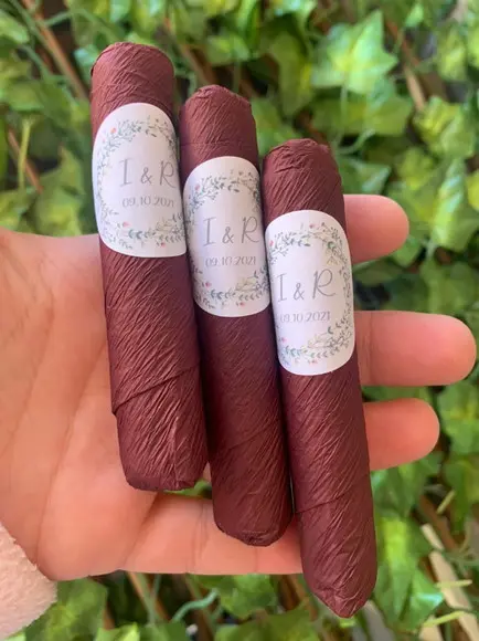 Charutos De Chocolate Recheados Avulso