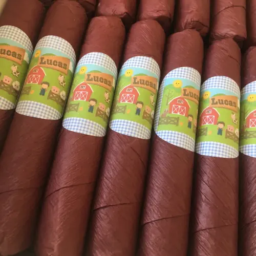 Charutos De Chocolate Recheados Avulso