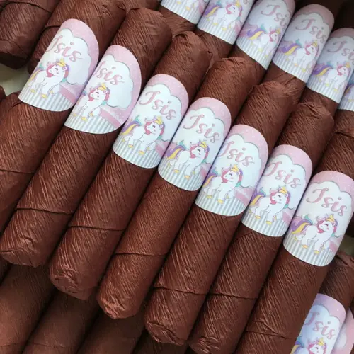 Charutos De Chocolate Recheados Avulso