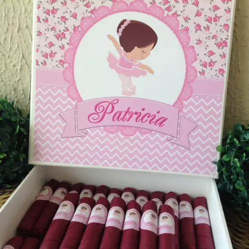 Charutos de Chocolate Recheados Ballet