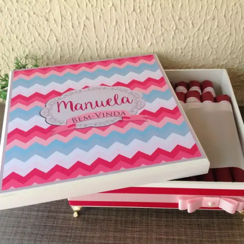 Charutos de Chocolate Recheados Chevron