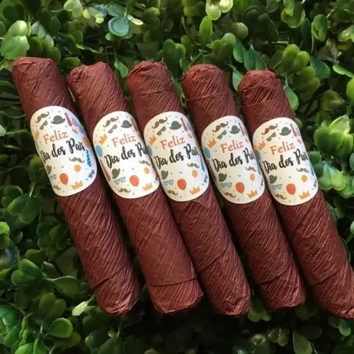 Charutos De Chocolate Recheados Creme De Avelãs Avulso