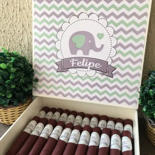 Charutos de Chocolate Recheados Elefant