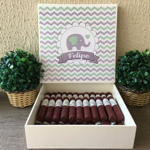 Charutos de Chocolate Recheados Elefant