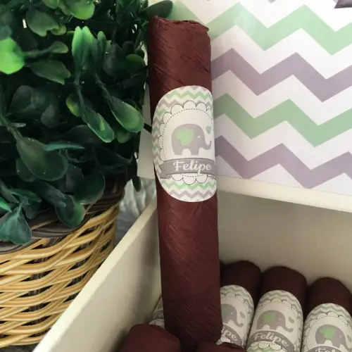 Charutos de Chocolate Recheados Elefant