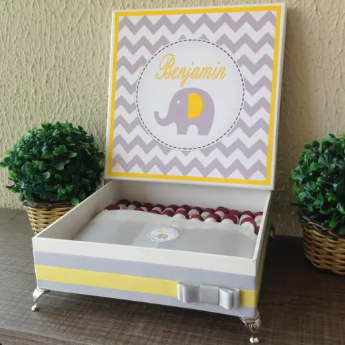 Charutos de Chocolate Recheados Elefant