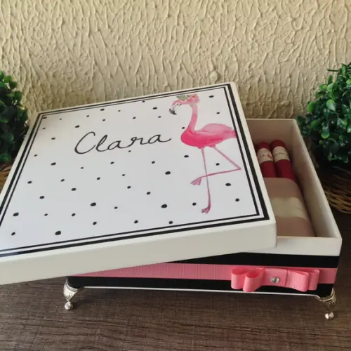 Charutos de Chocolate Recheados Flamingo