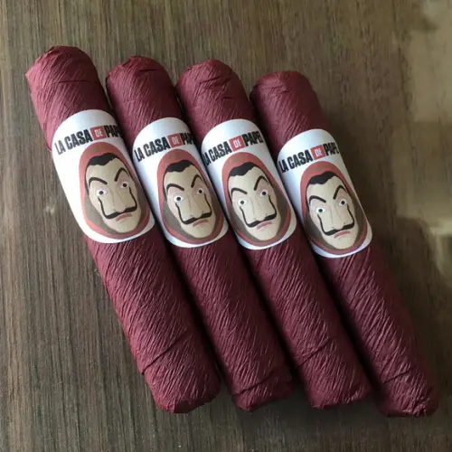 Charutos De Chocolate Recheados La Casa De Papel Avulso