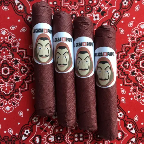 Charutos De Chocolate Recheados La Casa De Papel Avulso