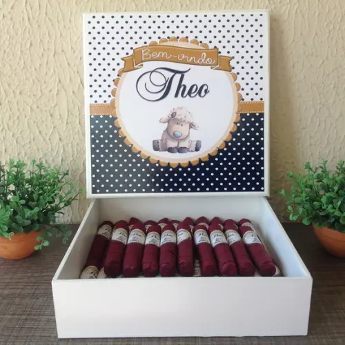Charutos de Chocolate Recheados Ovelha