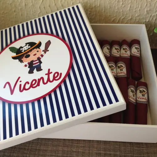 Charutos de Chocolate Recheados Pirata