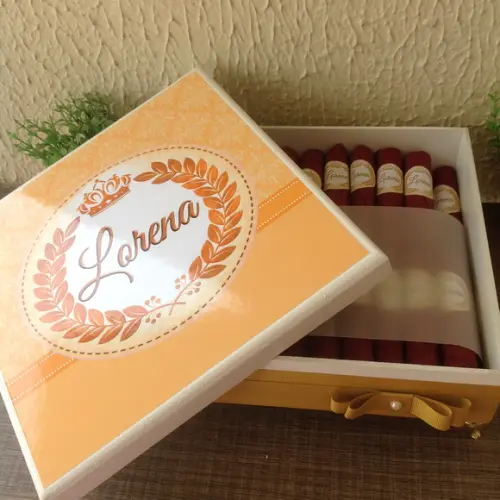 Charutos de Chocolate Recheados Premium