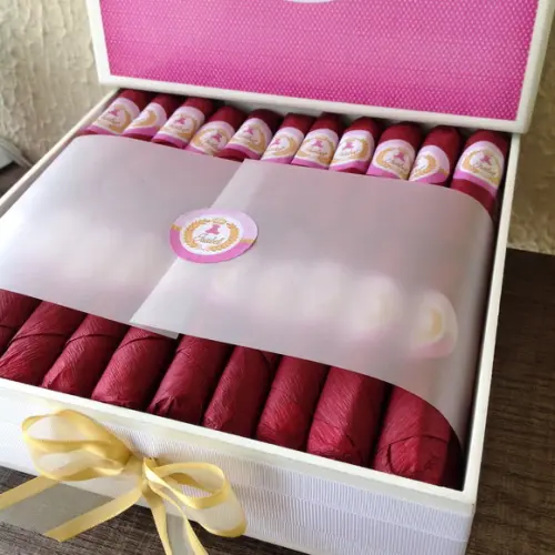 Charutos de Chocolate Recheados Premium