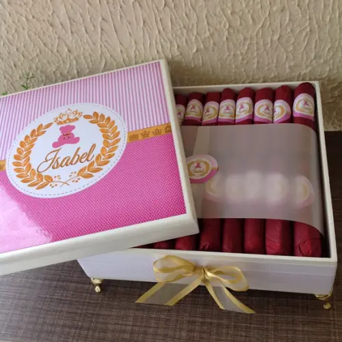 Charutos de Chocolate Recheados Premium