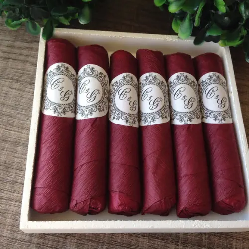 Charutos de Chocolate Recheados Wedding Avulso