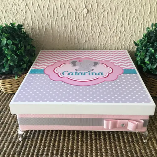 Kit Caixa Premium + 50 Charutos + 30 Alcool Gel Tag