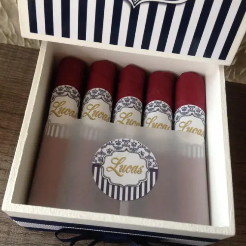 Mini Caixa Charutos Chocolate Provençal