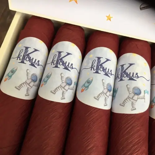 Mini Caixa De Charutos Chocolate Astronauta