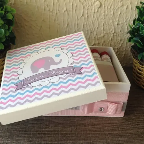 Mini Caixa de Charutos Chocolate Elefant