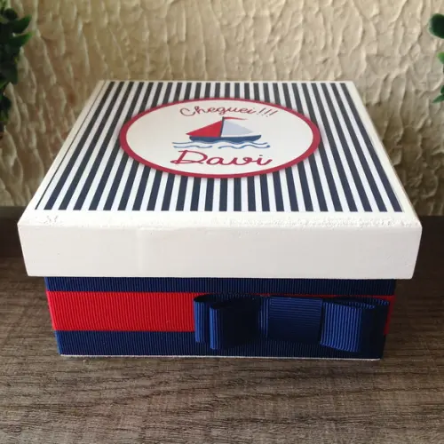 Mini Caixa de Charutos Chocolate Navy