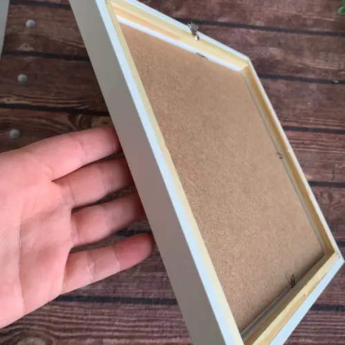 Quadro Porta Maternidade Branco Batizado