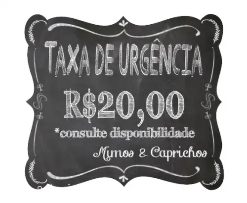 Taxa de Urgência