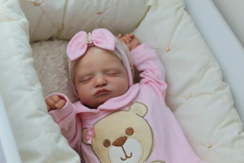Bebê Reborn Rosalie Loira Realista
