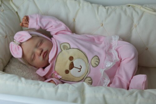 Bebê Reborn Rosalie Loira Realista