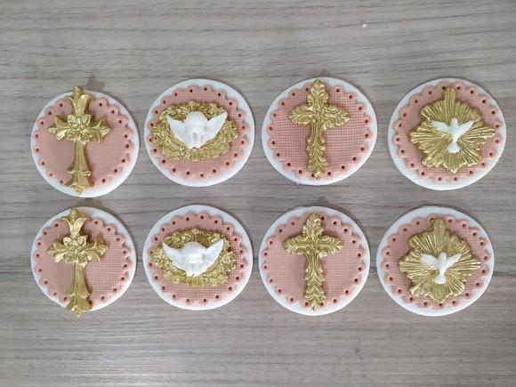 Aplique de pasta americana para pirulito/cupcake