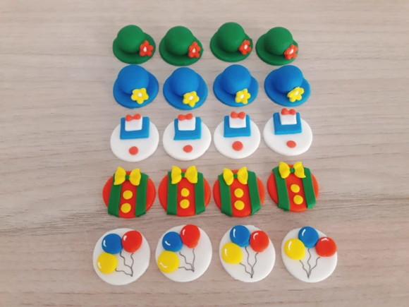 Aplique em pasta Patati Patata para brigadeiros