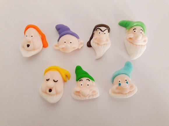 Aplique pasta americana Branca de Neve para brigadeiros