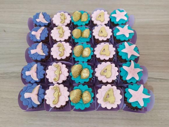 Aplique pasta americana Sereia para brigadeiros/trufas