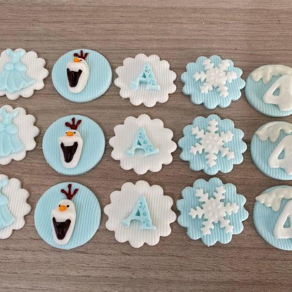 Apliques de Pasta Americana Frozen para Brigadeiros/trufas