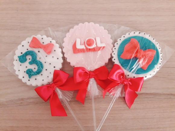 Pirulito de chocolate Personalizado LOL