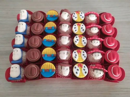 Aplique de Pasta Americana Toy Story para Docinhos