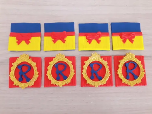 Aplique pasta americana Branca de Neve para pão de mel