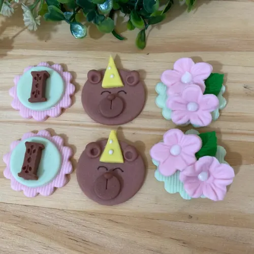 Aplique Pasta Americana Capivara para Brigadeiros/trufas